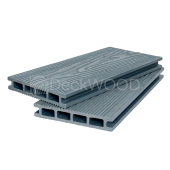 DeckWOOD 3D Premium NEW 140х24мм (серый, 3м)