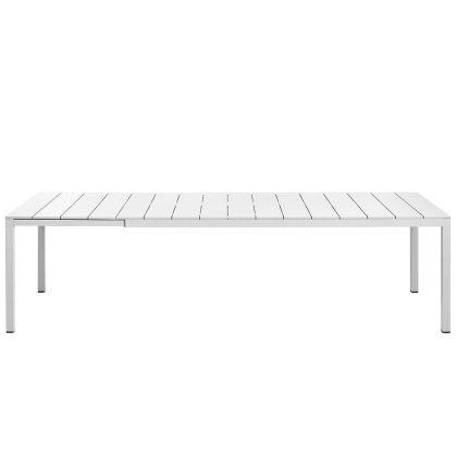 RIO ALU 210 EXTENSIBILE, стол металлический раздвижной 210 - 280 см (bianco/белый)