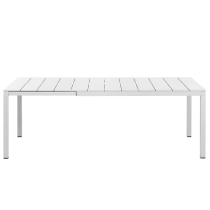 RIO ALU 140 EXTENSIBILE, стол металлический раздвижной 140 - 210 см (bianco/белый)