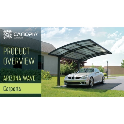 Навес для автомобиля Palram – Canopia Arizona Wave 5000