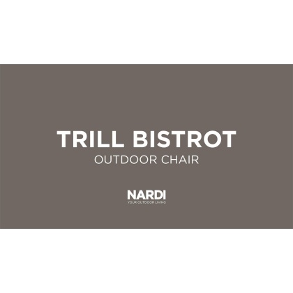 TRILL BISTROT, стул пластиковый (antracite/антрацит)