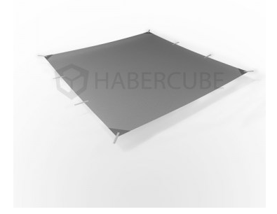 Тент HABERCUBE 3,0х2,9м, цв. темно-серый