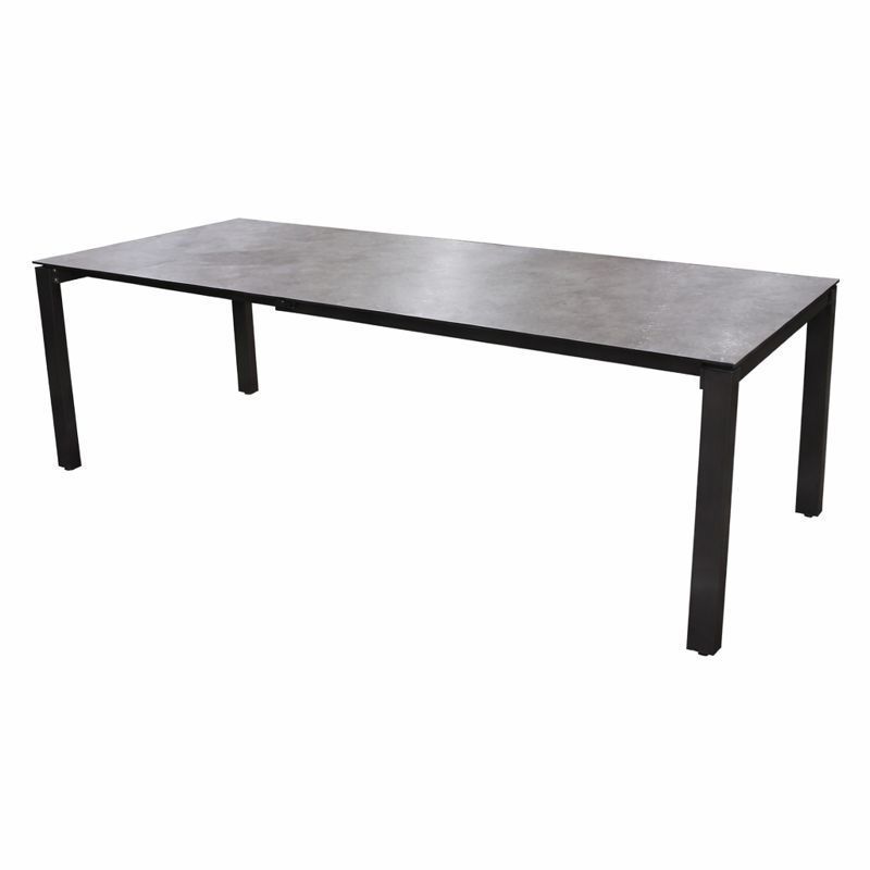 GOA Стол раскладной 167-217-267х95 см, темно-серый