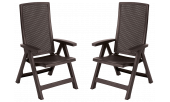 MONTREAL, кресло | 2шт (коричневый)