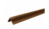 Уголок DeckWOOD 40х40х3000мм (коричневый)