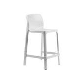 NET STOOL MINI, стул полубарный (bianco/белый)