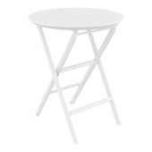Helen Folding Table Ø60, стол складной круглый (белый)