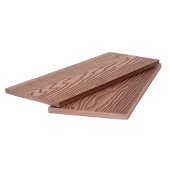 DeckWOOD универсальная доска 3D 140х10 мм (коричневый, 3м)