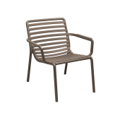 DOGA RELAX, лаунж-кресло пластиковое (tabacco/табак)