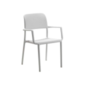 BORA, кресло пластиковое (bianco/белый)