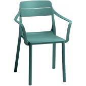 CASSIA ARMCHAIR, кресло пластиковое с подлокотниками (maya/майя)