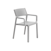 TRILL ARMCHAIR, кресло пластиковое (grigio/серый)