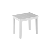 PROVENCE, столик к шезлонгу пластиковый (белый)