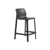 NET STOOL MINI, стул полубарный (antracite/антрацит)
