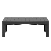 LYON TABLE RATTAN, раскладной стол (графит)