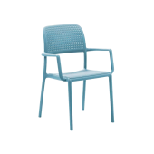 BORA, кресло пластиковое (celeste/голубой)
