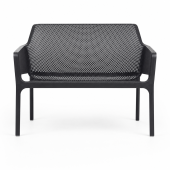 NET BENCH, скамья пластиковая (antracite/антрацит)