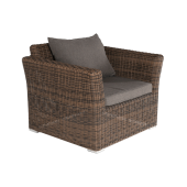 КАПУЧИНО, плетеное кресло (коричневый)