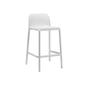 FARO MINI, стул полубарный (bianco/белый)
