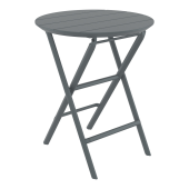 Helen Folding Table Ø60, стол складной круглый (темно-серый)