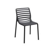 DOGA BRISTOT, стул пластиковый (antracite/антрацит)