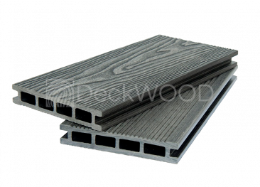 DeckWOOD 3D Premium NEW 140х23мм (антрацит, 3м)
