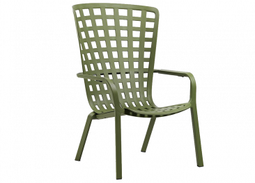 FOLIO, лаунж-кресло пластиковое (agave/агава)