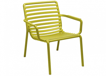 DOGA RELAX, лаунж-кресло пластиковое (pera/груша)