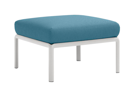 bianco/белый, подушка синий Sunbrella