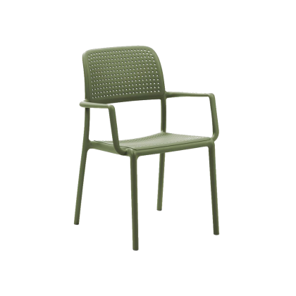 BORA, кресло пластиковое (agave/агава)