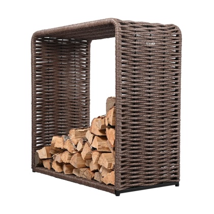 Дровник DeckWOOD прямоугольный 1010х510х1020 мм (коричневый)