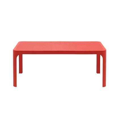 NET TABLE 100, стол пластиковый (corallo/коралл)