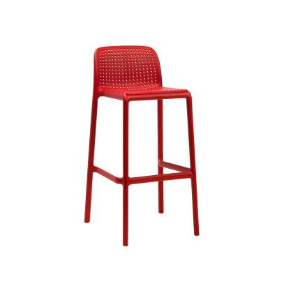 LIDO, стул барный (rosso/красный)