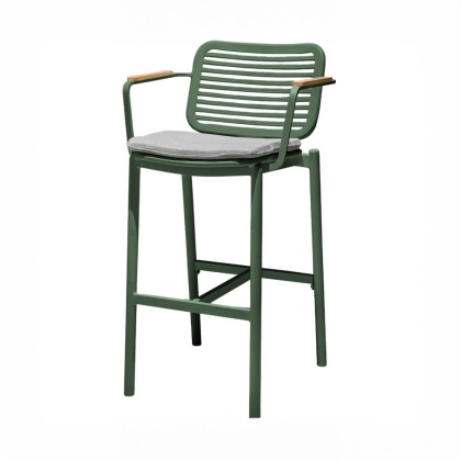 Кресло барное с подушкой Armona (Green)
