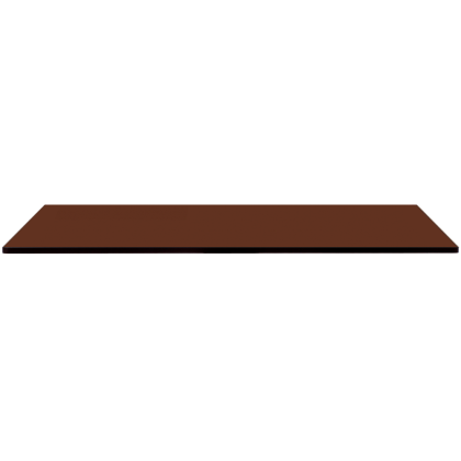 PIANO LAMINATO, столешница HPL, квадратная 80*80 (caffe/коричневый)