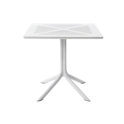 CLIPX 80, стол пластиковый обеденный (bianco/белый)