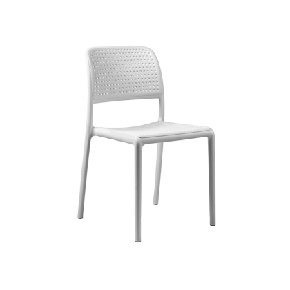 BORA BRISTOT, стул пластиковый (bianco/белый)