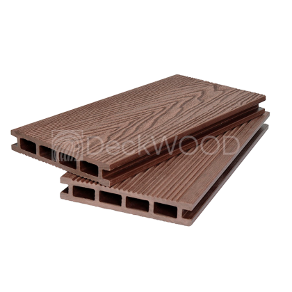DeckWOOD 3D Premium NEW 140х24мм (коричневый, 3м)