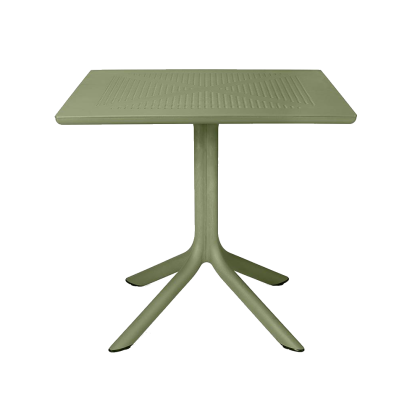 CLIP 80, стол пластиковый обеденный (agave/агава)