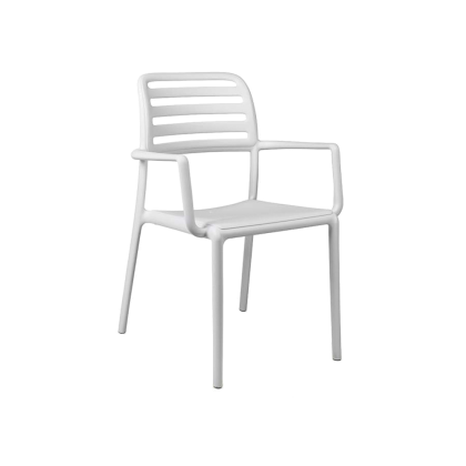 COSTA, кресло пластиковое (bianco/белый)