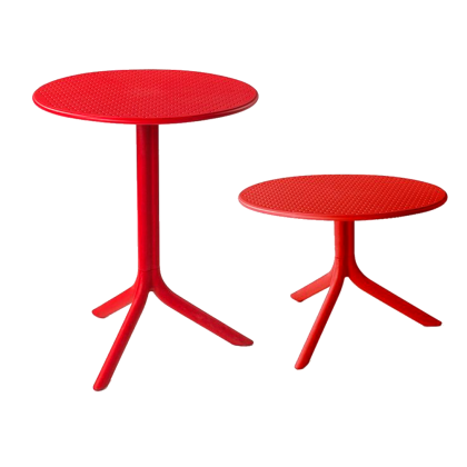 SPRITZ + SPRITZ MINI, стол пластиковый (rosso/красный)