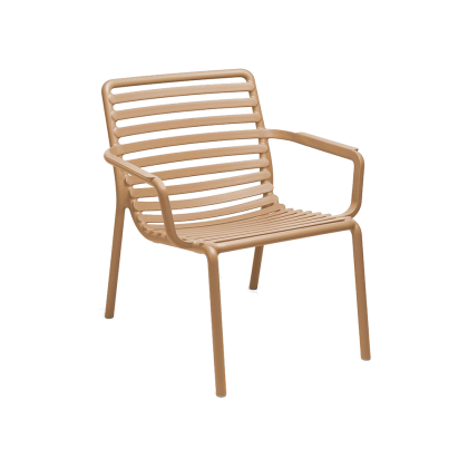 DOGA RELAX, лаунж-кресло пластиковое (cappuccino/капучино)
