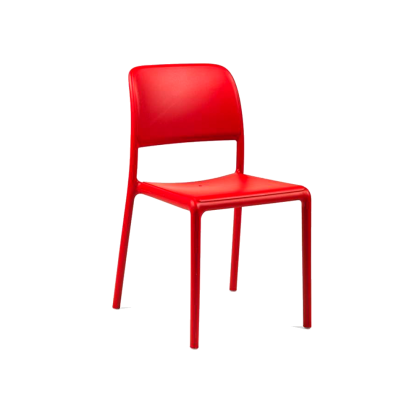 RIVA BISTROT, стул пластиковый (rosso/красный)