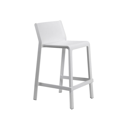 TRILL STOOL MINI, стул полубарный (bianco/белый)