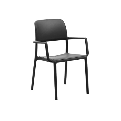 RIVA, кресло пластиковое (antracite/антрацит)