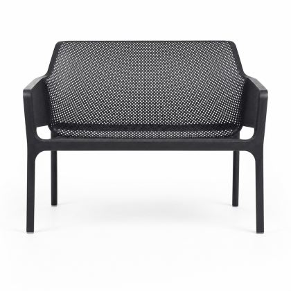 NET BENCH, скамья пластиковая (antracite/антрацит)