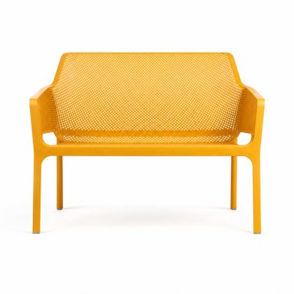 NET BENCH, скамья пластиковая (antracite/антрацит)