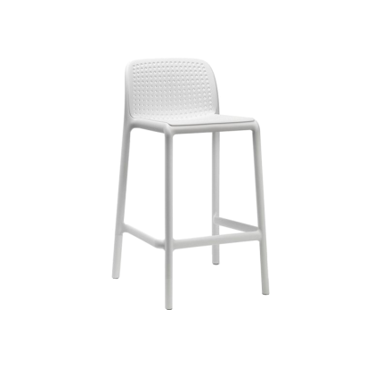 LIDO MINI, стул полубарный (bianco/белый)