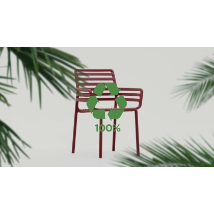 DOGA, кресло пластиковое (agave/агава)