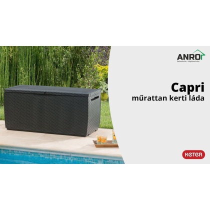 CAPRI BOX 305L (123 x 53,5 x 57) (антрацит)